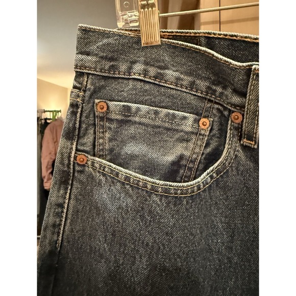 Levis 550 Relaxed Fit Tapered Leg Blue Denim Jeans Mens 36x34 Medium Wash - Picture 6 of 7